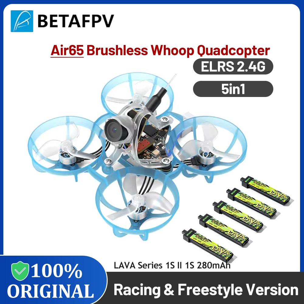 Eachine Drone E010 - BETAFPV Air65 بدون فرش Whoop Quadcopter