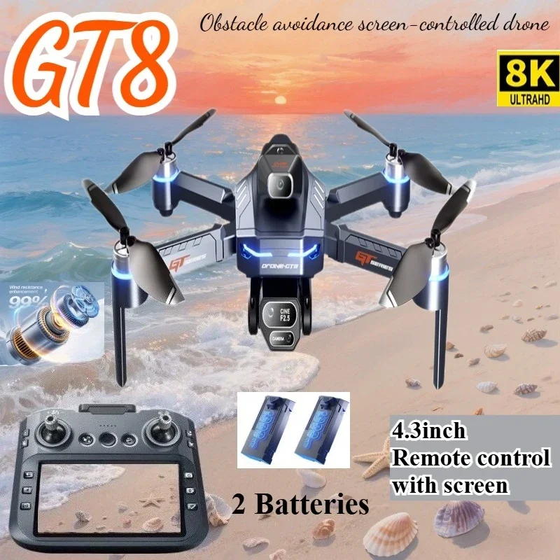 الطائرة بدون طيار 4K HD GT8 كا - مراجعة Jjrc Drone X12 وسعره